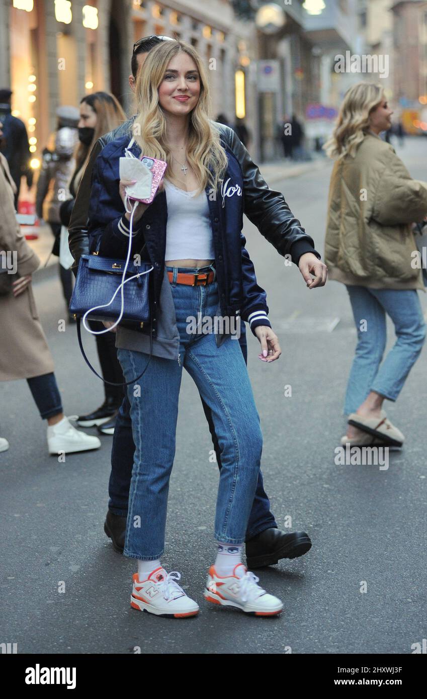 Milan . 14th Mar 2022. Milan 14 03 2022 Chiara Ferragni
