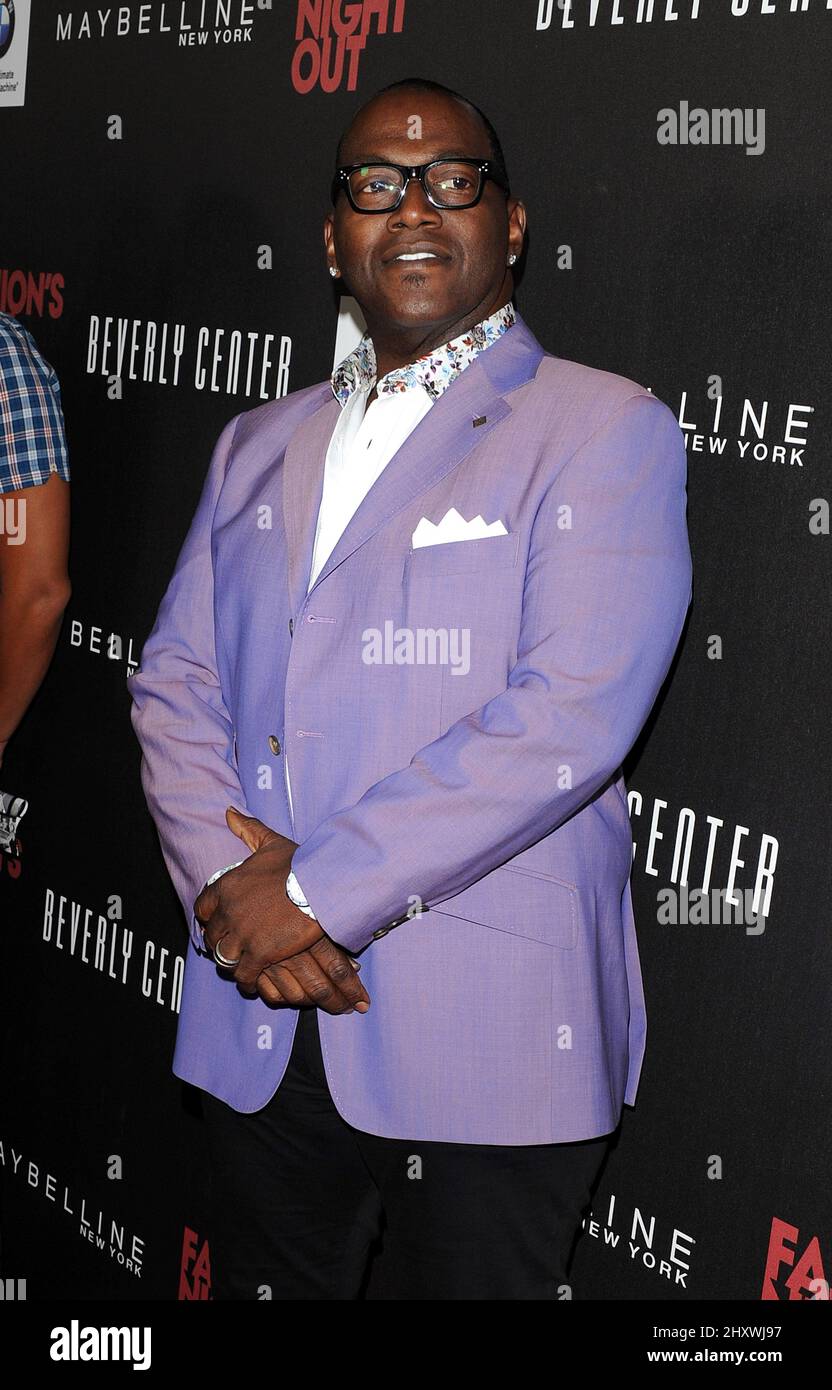 Randy Jackson during 'Fashion's Night Out' at the Beverly Center, California Stock Photo