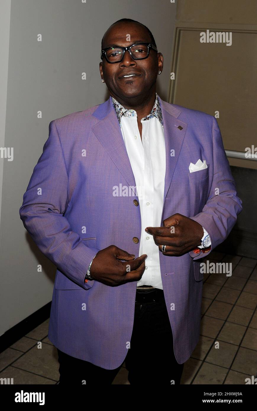 Randy Jackson during 'Fashion's Night Out' at the Beverly Center, California Stock Photo