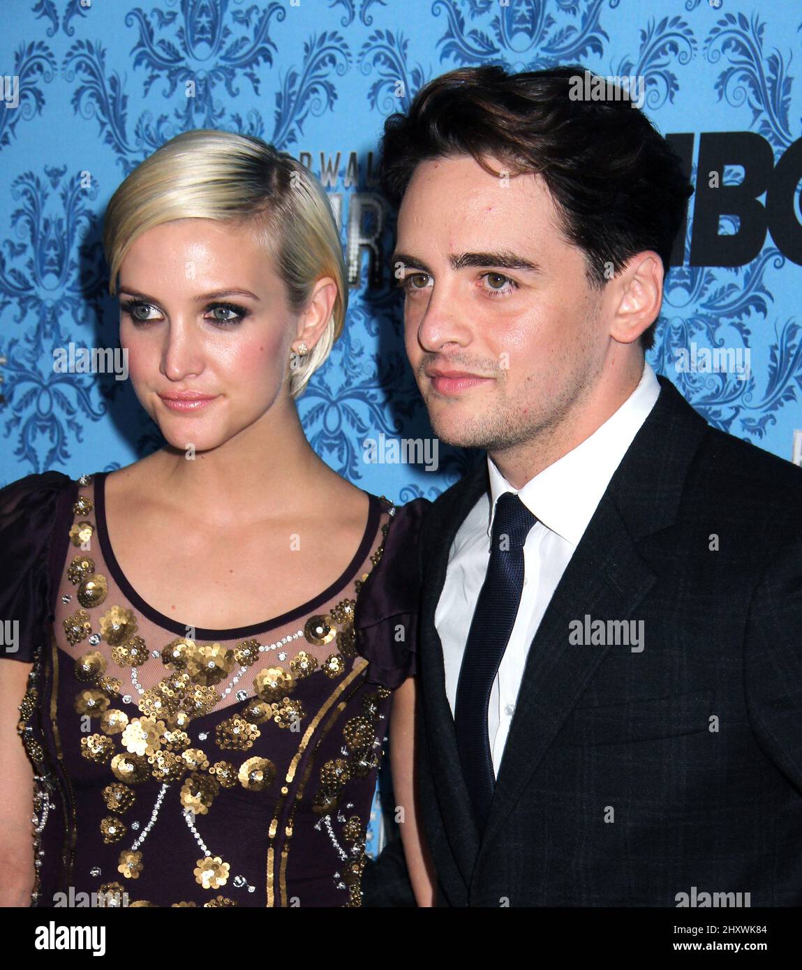 Ashlee Simpson and Vincent Piazza at the "Boardwalk Empire" New York(01)