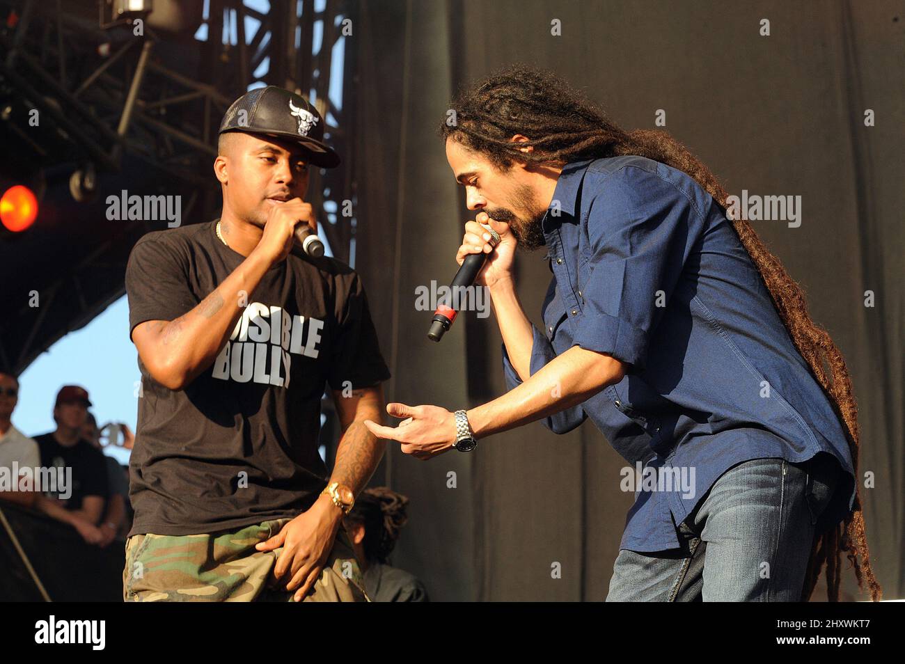 nas & damian marley