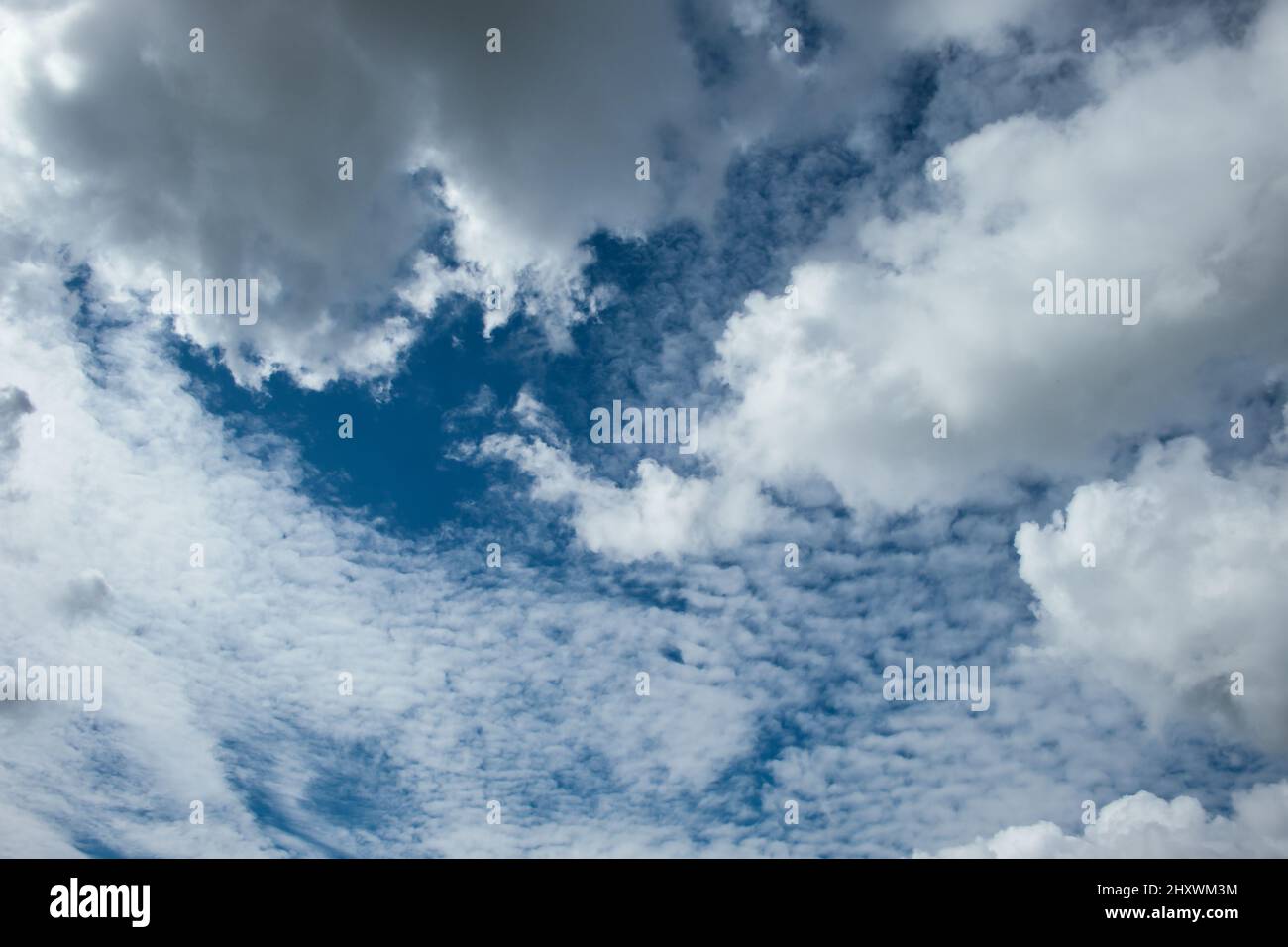 Photo of beautiful textured sky with clouds Stock Photo