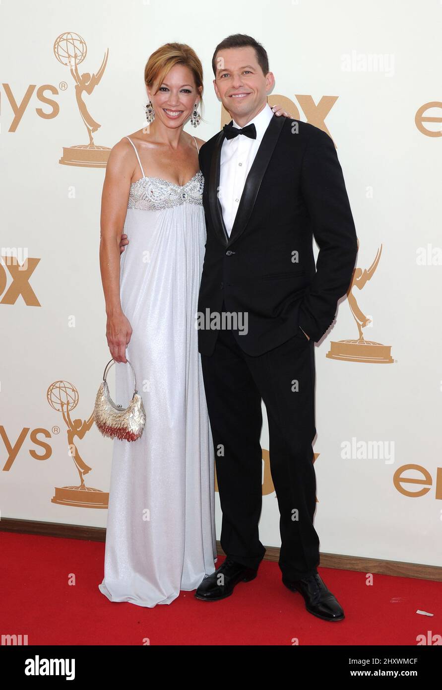 Jon Cryer and wife Lisa Joyner attends the 63rd Annual Primetime Emmy