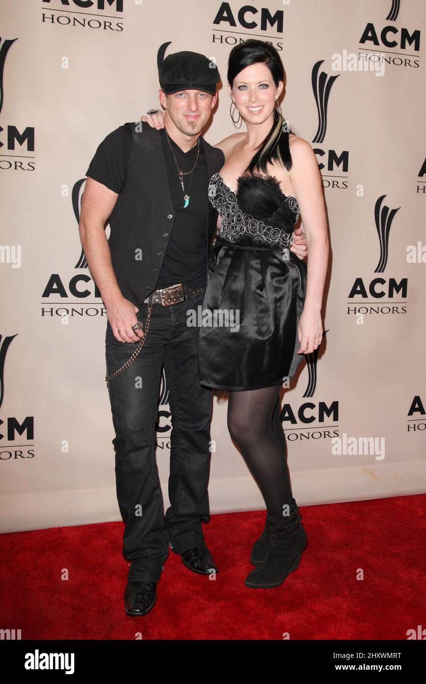 Thompson Station arriving at the 5th Annual ACM Honors held at the Ryman Auditorium in Nashville, USA. Stock Photo