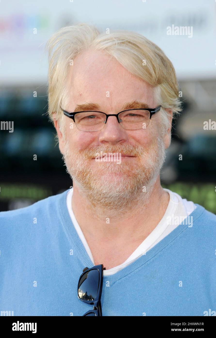 Philip Seymour Hoffman arriving at the "Moneyball" World Premiere held at  the Paramount Theatre of Arts in Oakland in California, USA Stock Photo -  Alamy