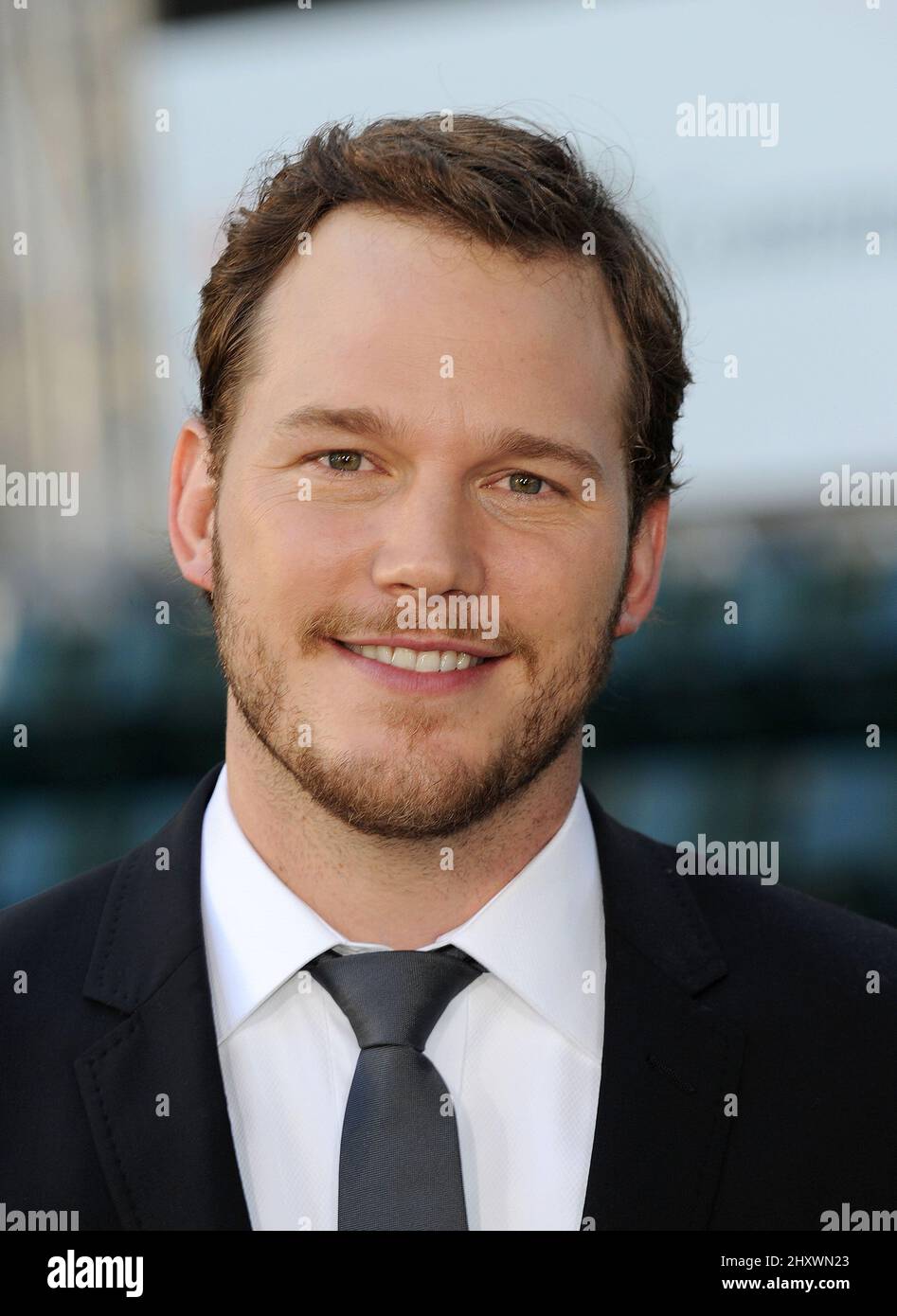 Chris Pratt arriving at the "Moneyball" World Premiere held at the Paramount Theatre of Arts in Oakland in California, USA. Stock Photo