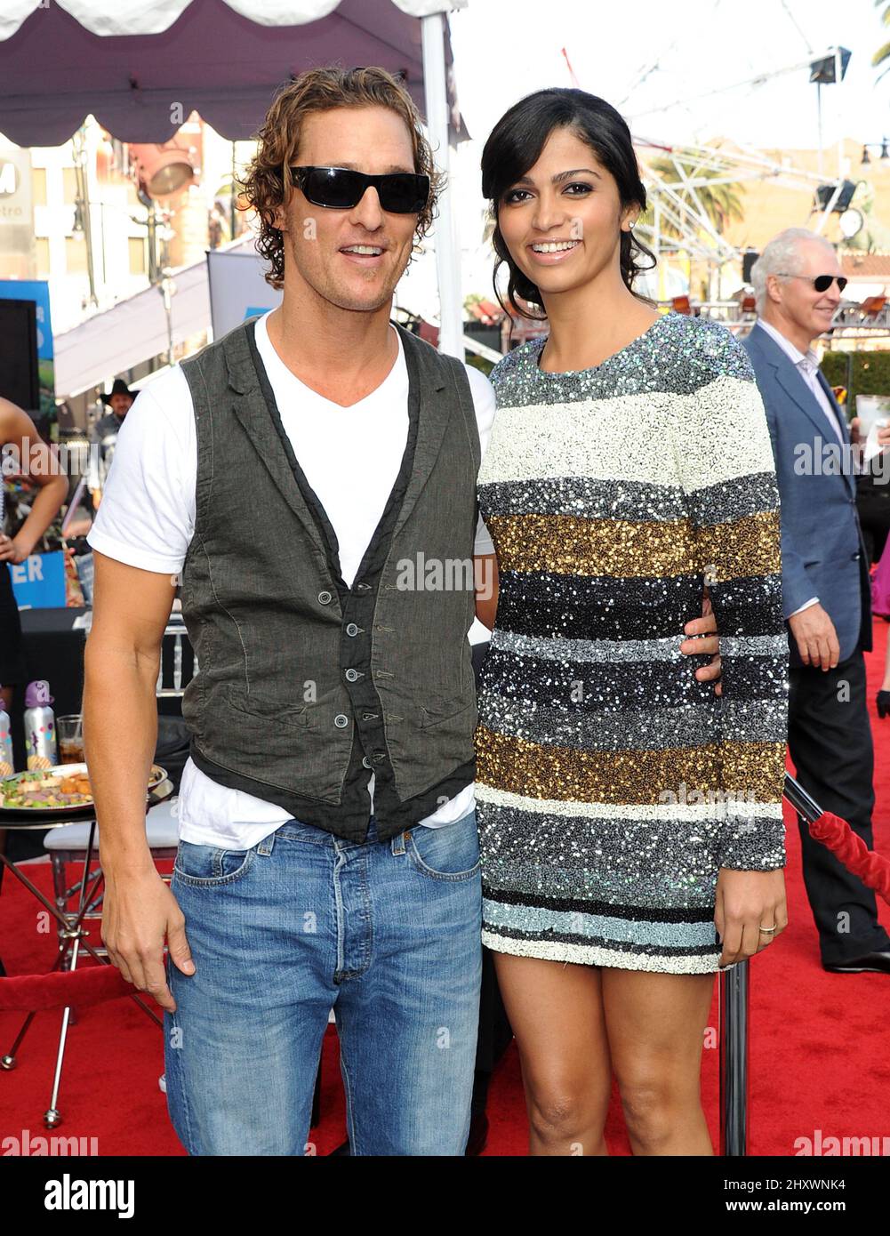 Matthew McConaughey and Camila Alves attending IRIS A Journey Into The(02)