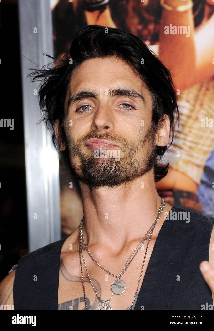 Tyson Ritter, of All American Rejects attending the "Footloose" Premiere held at the Regency