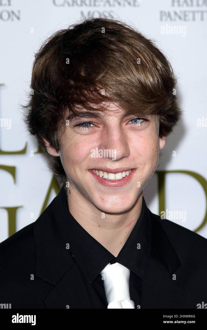 Chase Ellison during the "Fireflies In The Garden" Los Angeles premiere  held at the Pacific Theatre at The Grove, California Stock Photo - Alamy