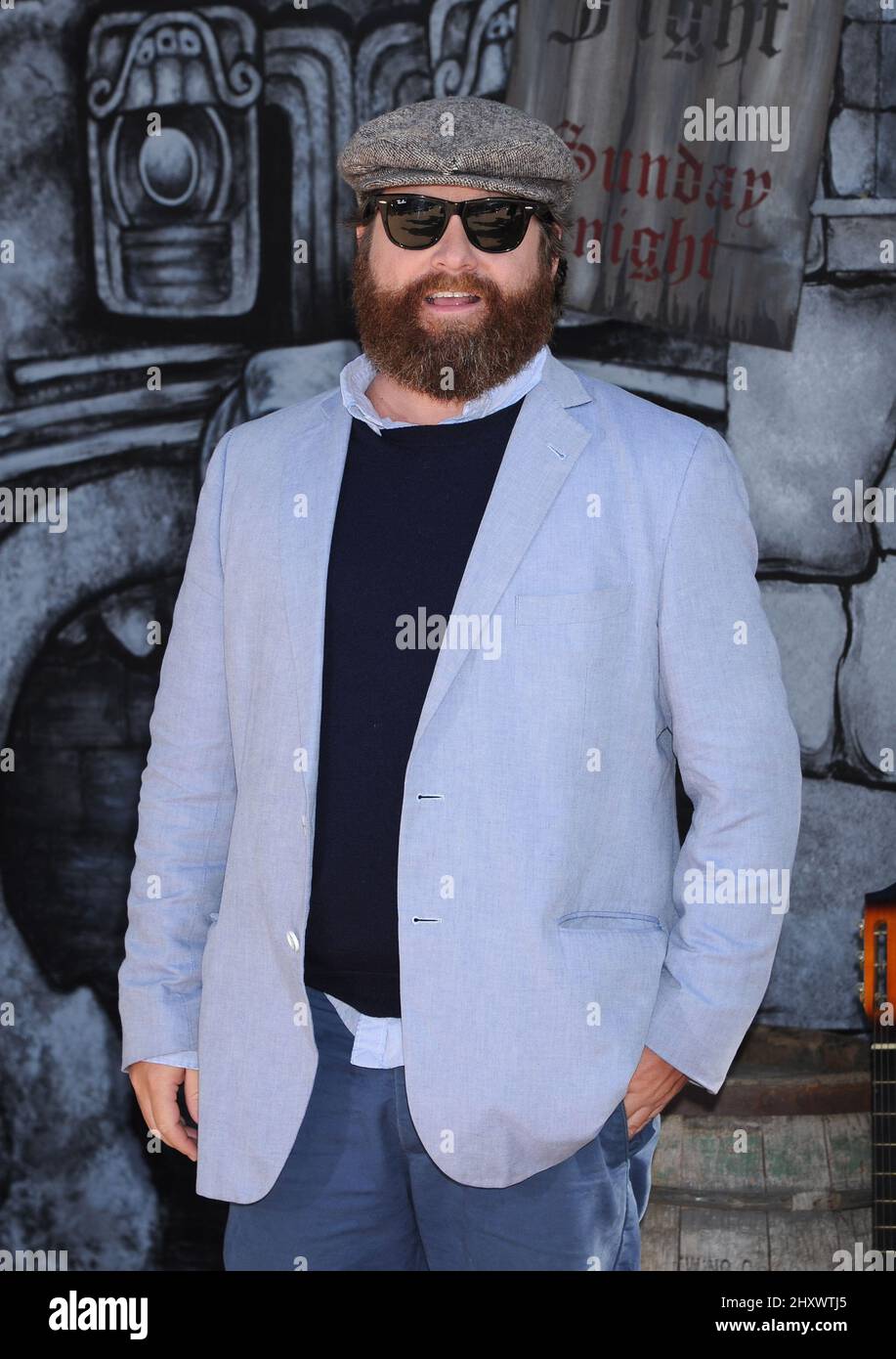 Zach Galifianakis during the "Puss In Boots" Los Angeles Premiere held