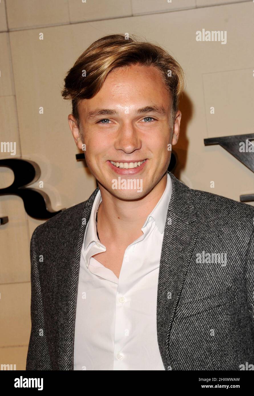 William Moseley during the "Burberry Body" Burberry Fragrance Launch Party  held at Burberry, California Stock Photo - Alamy