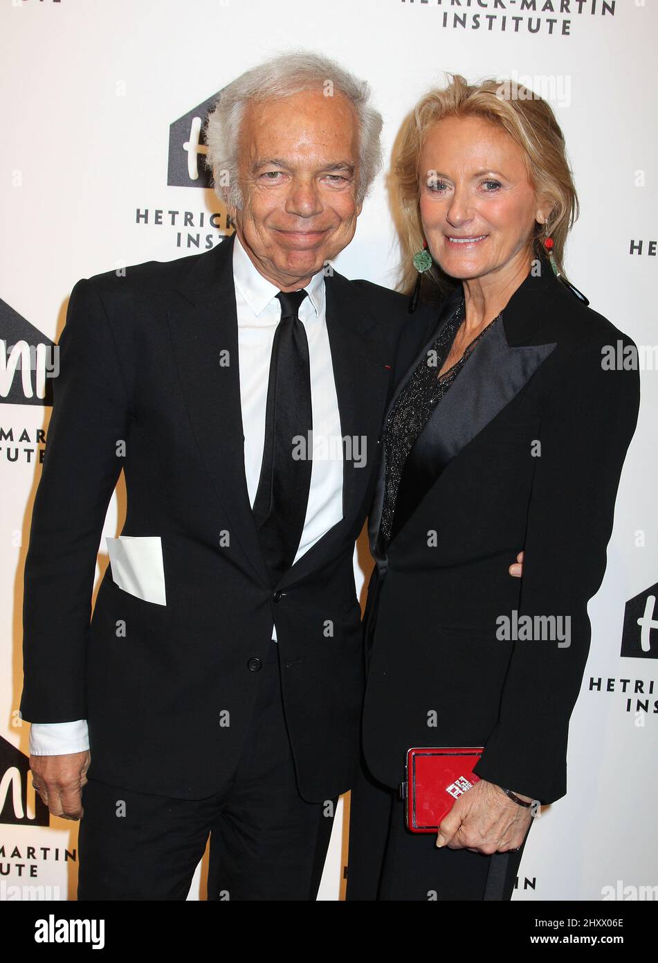 Ralph lauren and wife ricky hi-res stock photography and images - Alamy