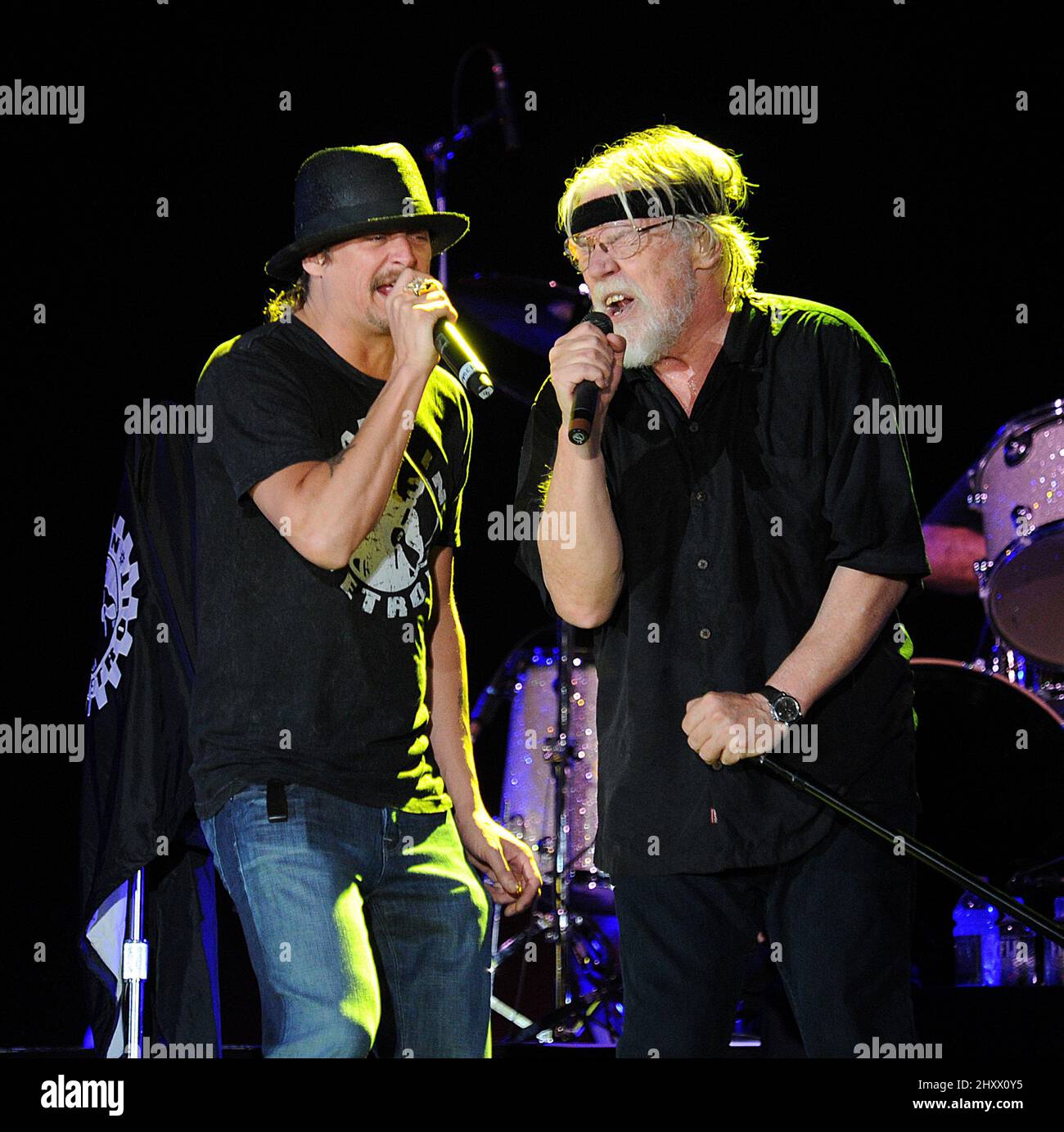 Bob Seger and Kid Rock during The first annual Orlando Calling Music ...