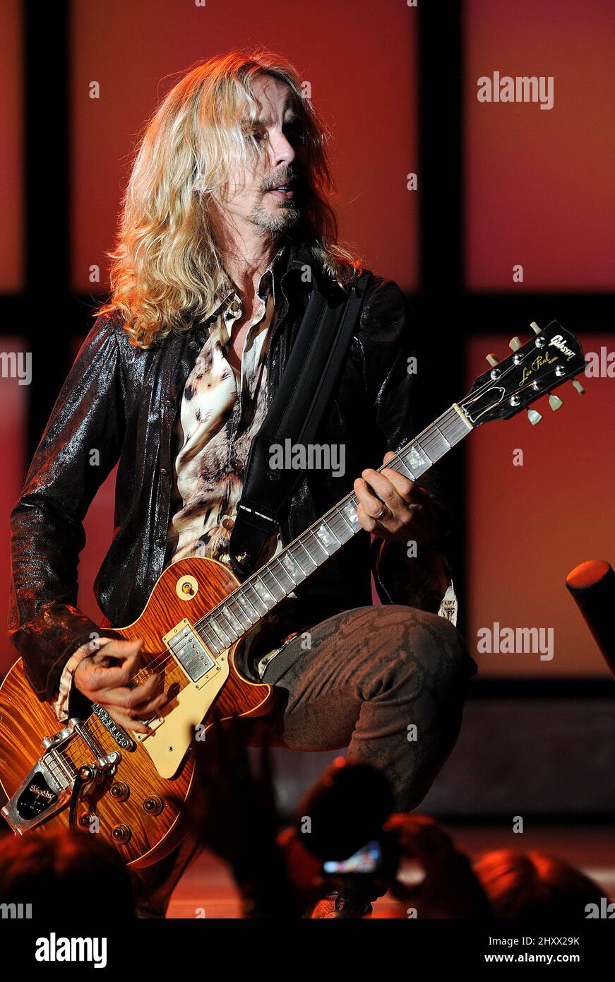 Tommy Shaw of Styx at the House of Blues in Myrtle Beach, South Carolina Stock Photo