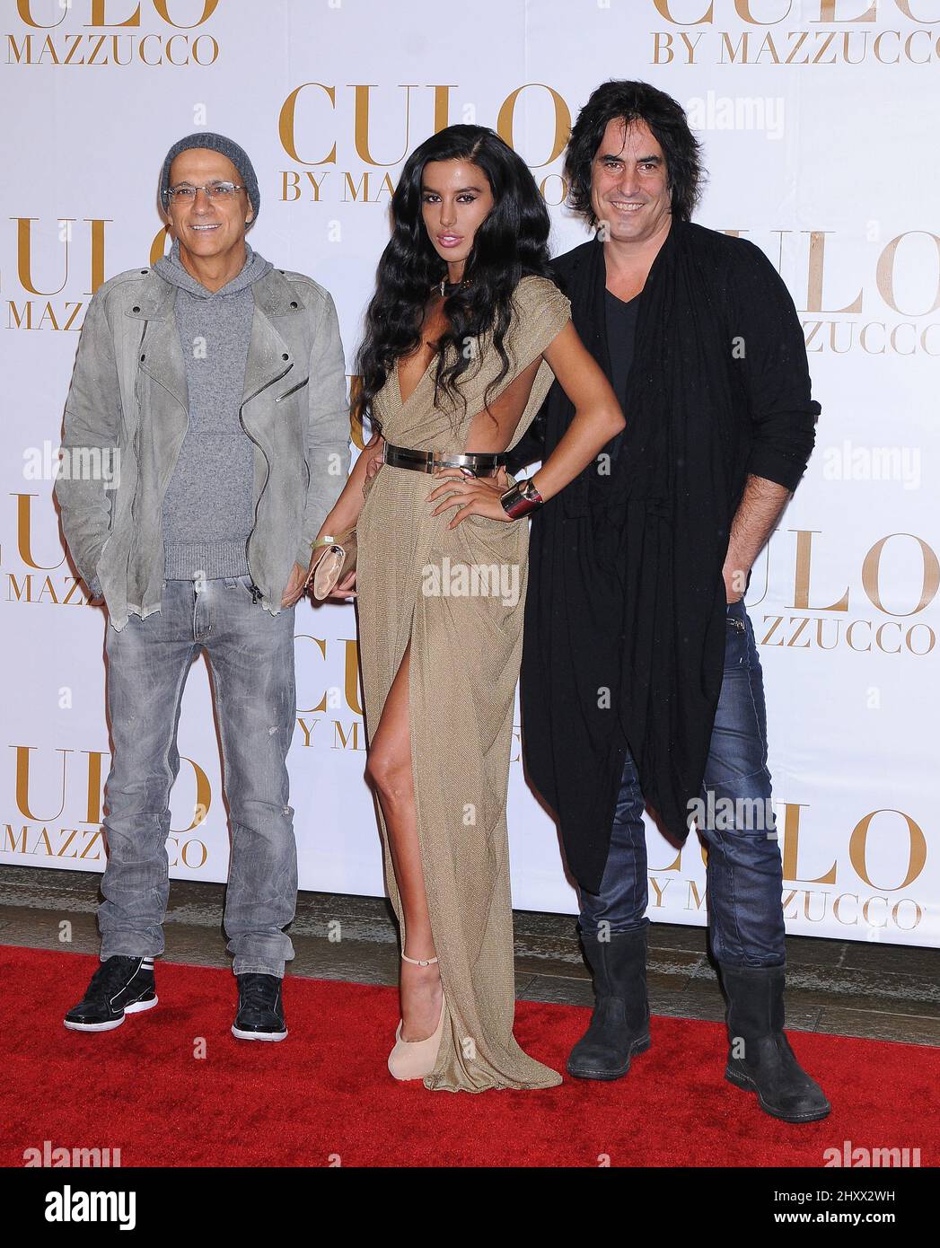 Vildane Jimmy Iovine, Vildane Zeneli and Raphael Mazzucco at the celebration ...