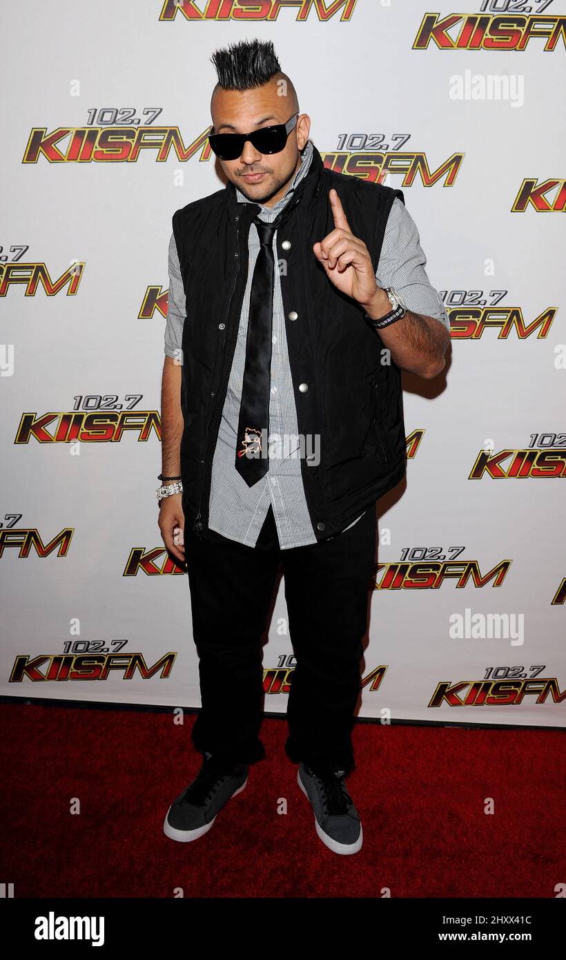 Sean Paul during the 2011 KIIS FM Jingle Ball held at the Nokia Theatre,  California Stock Photo - Alamy