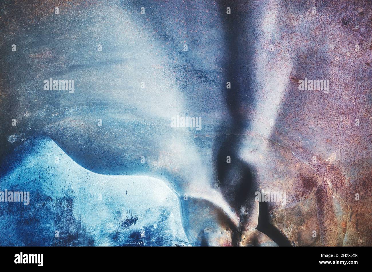 Abstract rusty metal background or texture. Stock Photo