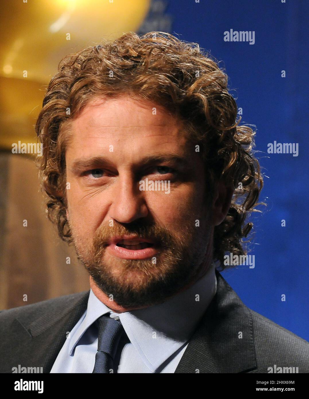 Gerard Butler during the 69th Annual Golden Globe Awards Nomination