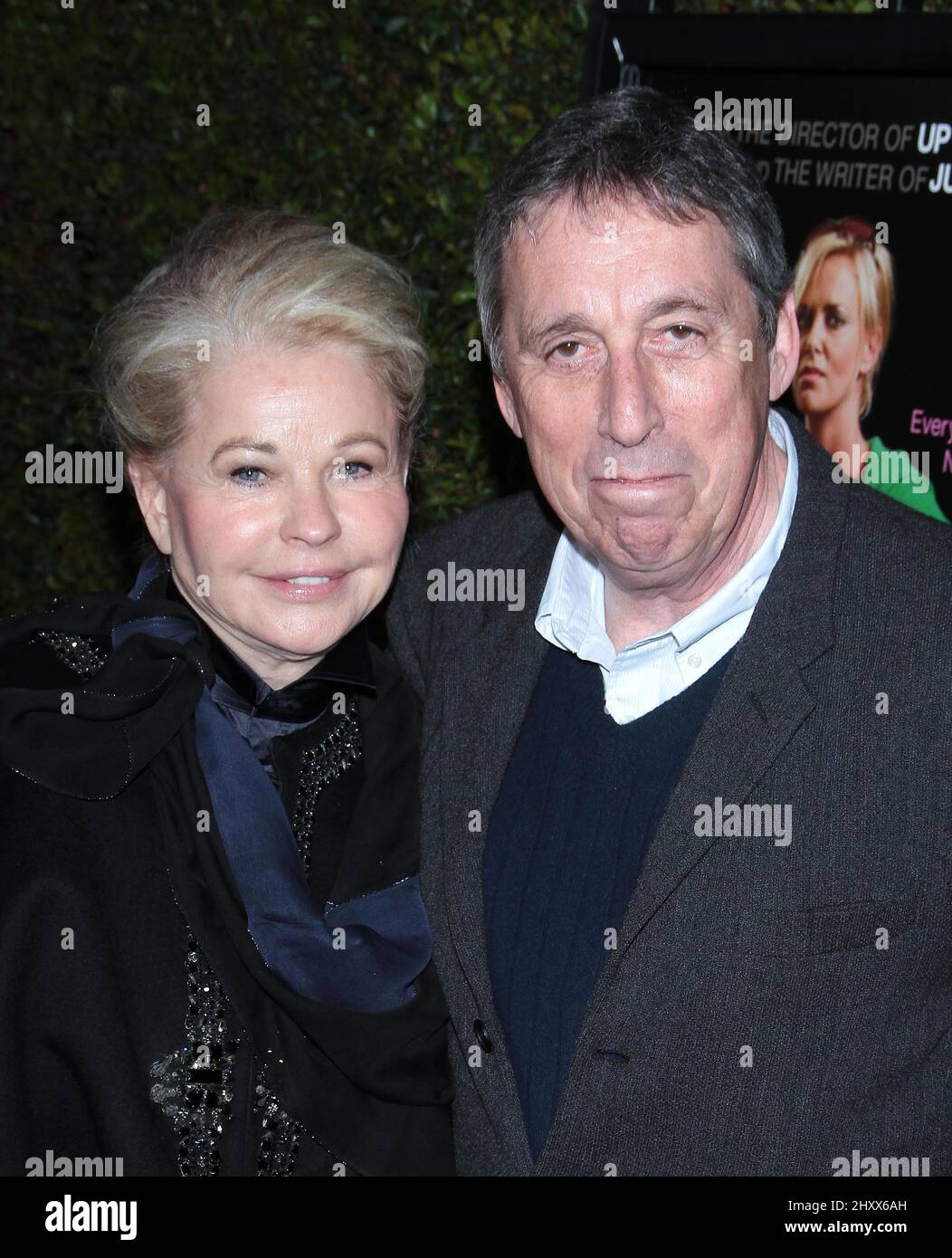 Ivan Reitman and Genevieve Robert at the premiere of Paramount Pictures's 'Young Adult' held at the Academy of Motion Picture Arts and Sciences on December 15, 2011 in Los Angeles, California. Stock Photo