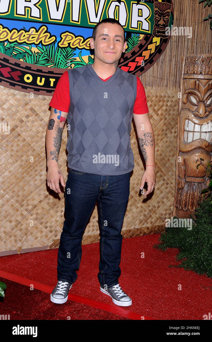 Brandon Hantz during the "Survivor South Pacific" finale and reunion