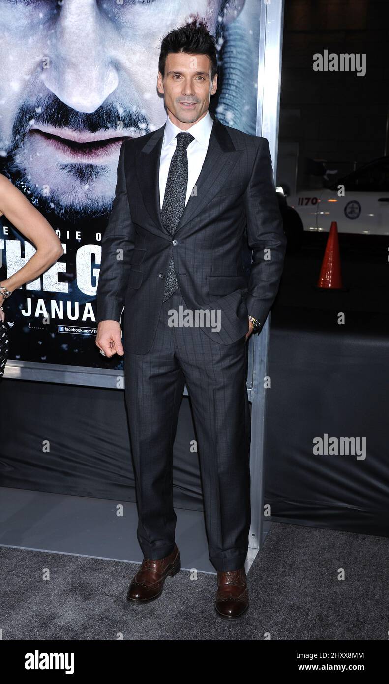 Frank Grillo at the world premiere of "The Grey" at The Regency Cinemas,  Los Angeles Stock Photo - Alamy