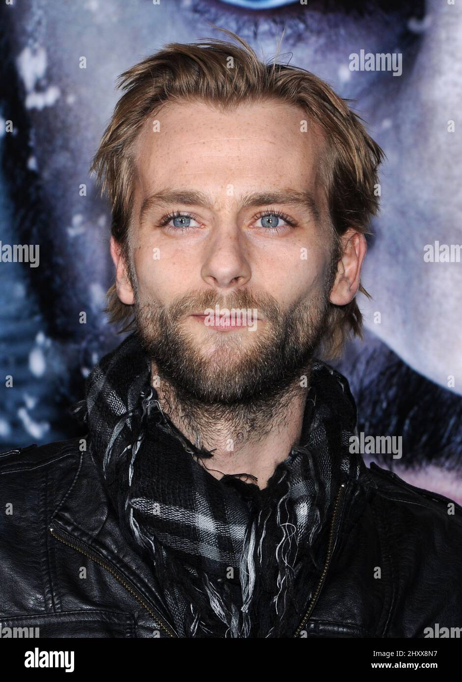Joe Anderson at the world premiere of 'The Grey' at The Regency Cinemas, Los Angeles Stock Photo