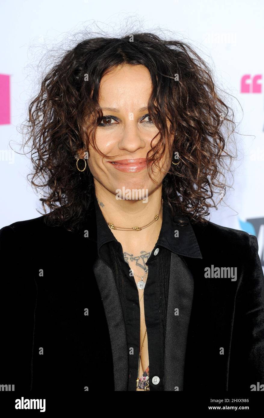 Linda Perry arriving at the 2012 Critics' Choice Movie held at the Hollywood Palladium in Los