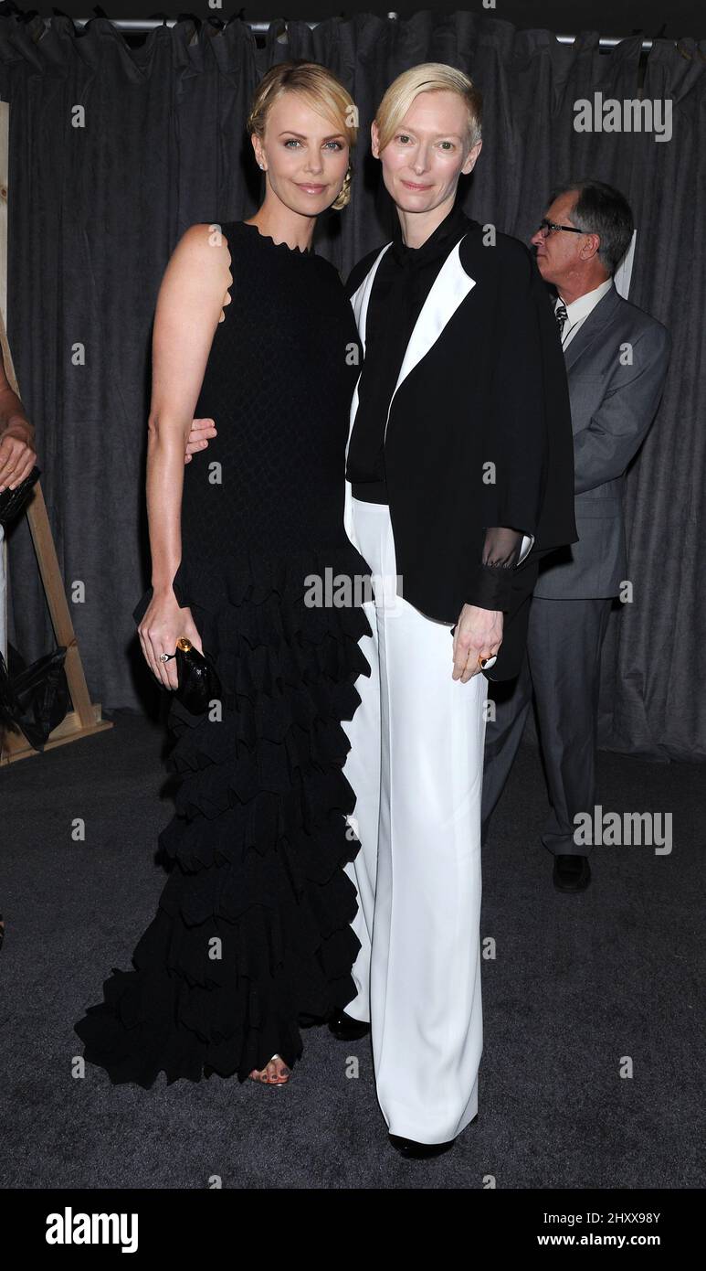 Charlize Theron And Tilda Swinton Arriving At The 2012 Critics Choice charlize-theron-and-tilda-swinton-arriving-at-the-2012-critics-choice