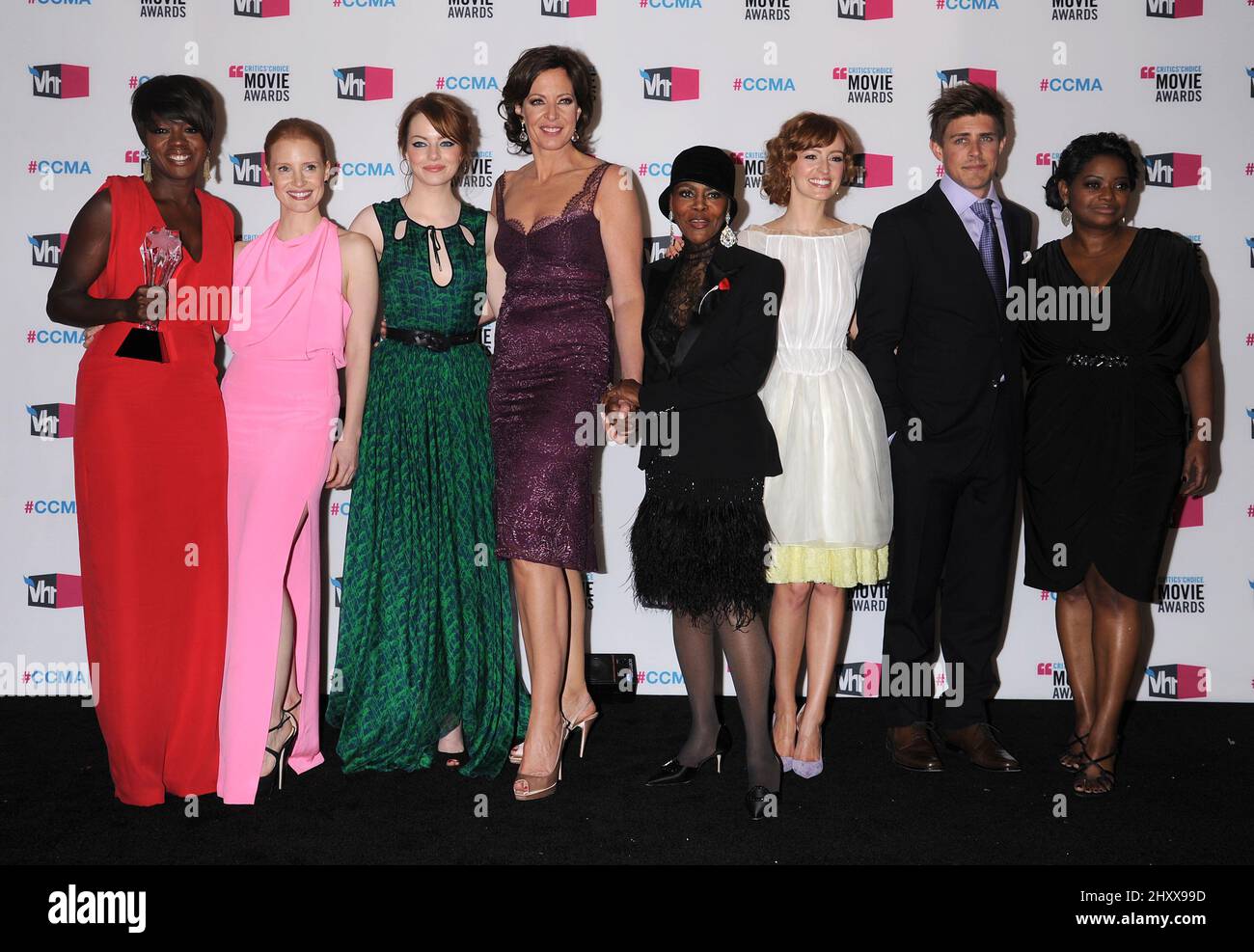 Viola Davis, Jessica Chastain, Emma Stone, Allison Janney, Cicely Tyson