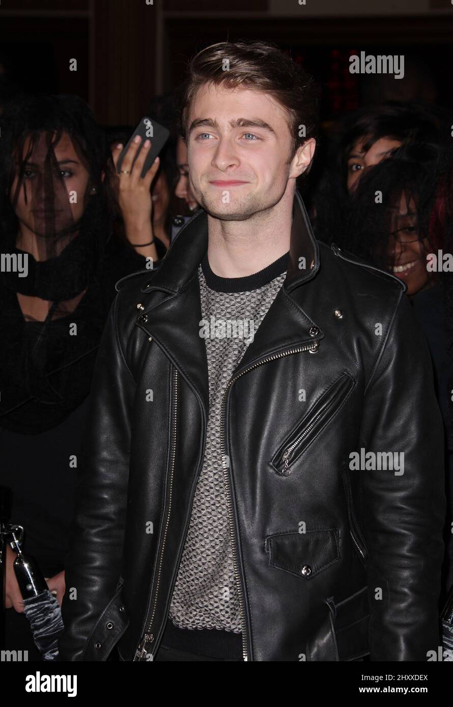 Daniel Radcliffe at 'The Woman in Black' LA Screening in Los Angeles, Ca. Stock Photo