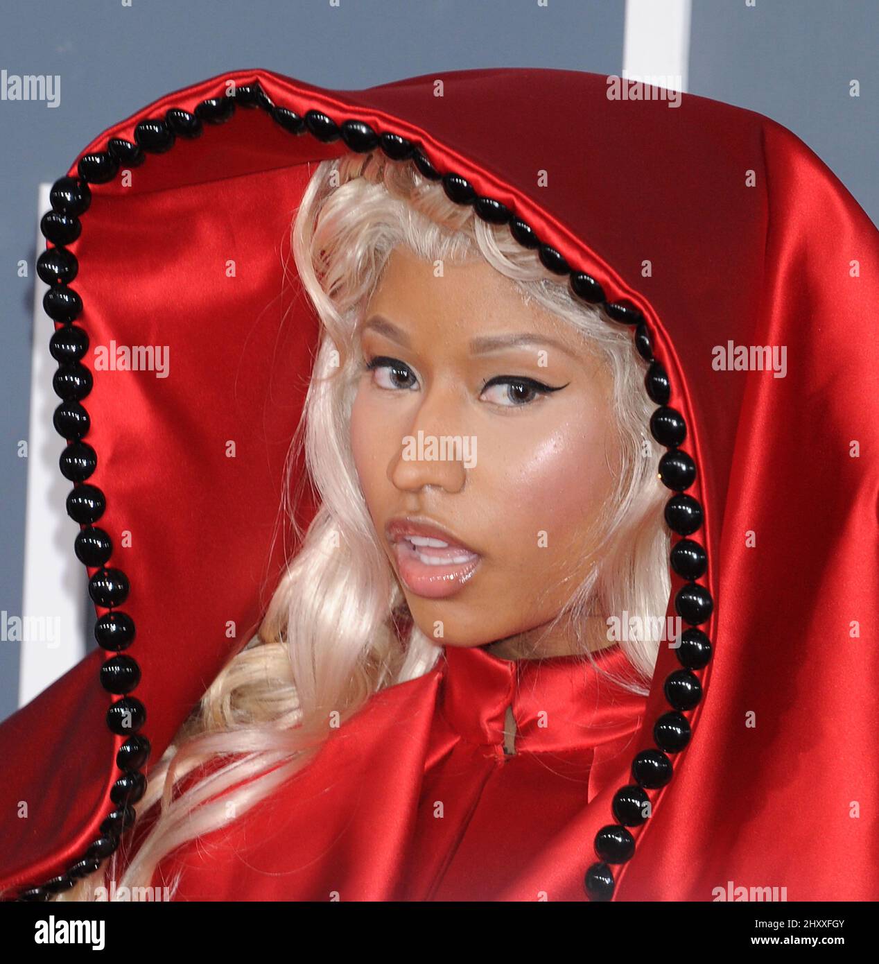 Nicki Minaj at the 54th Annual Grammy Awards held at the Staples Center in Los Angeles