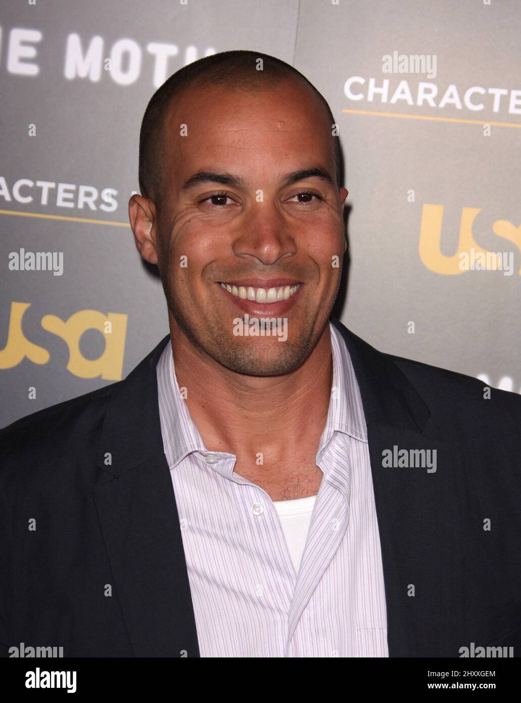 Coby Bell during USA Network and Moth Present 'A More Perfect Union: Stories of Prejudice and Power' event, California Stock Photo