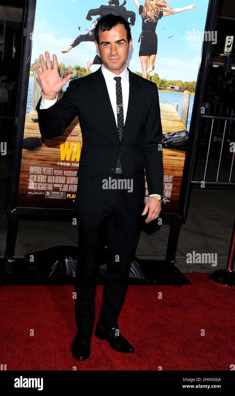 Justin Theroux attending the "Wanderlust" premiere held at the Mann