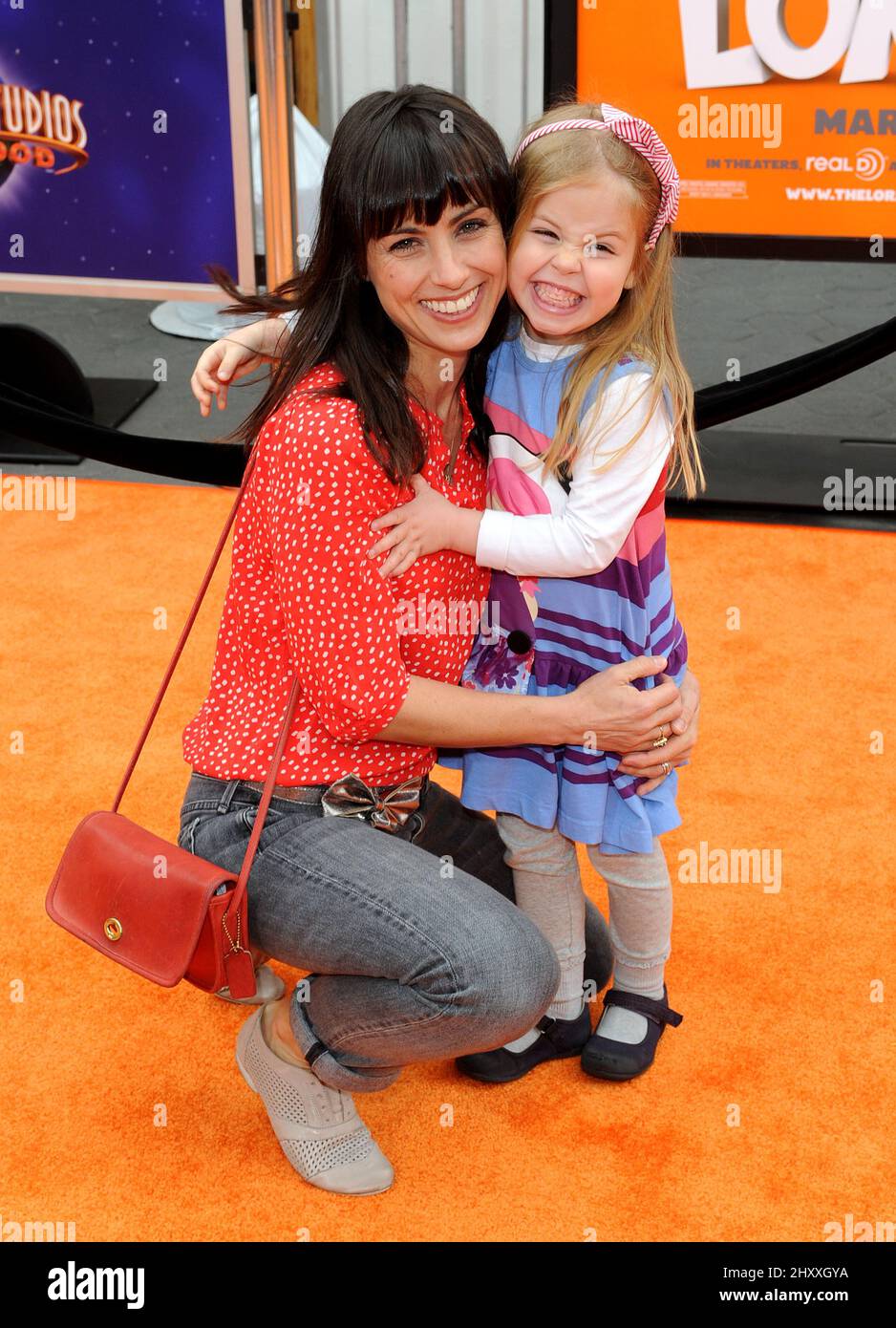 Constance Zimmer during the premiere of the new movie from Universal Pictures THE LORAX, held at Universal Studios City Walk in Los Angeles. Stock Photo