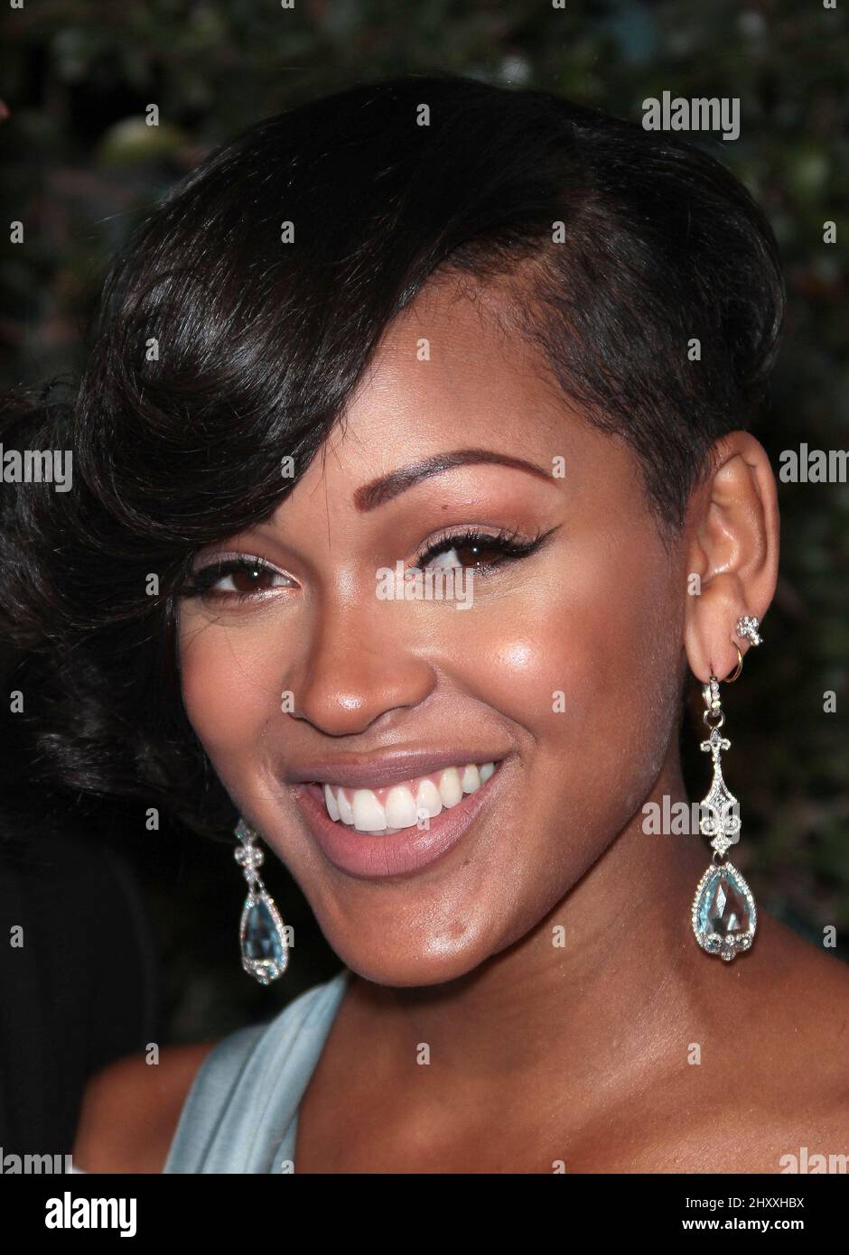 Meagan Good during Vanity Fair And Juicy Couture's 'Vanities' 20th Anniversary Party Supporting All It Takes held at Siren Studios, Hollywood, California Stock Photo