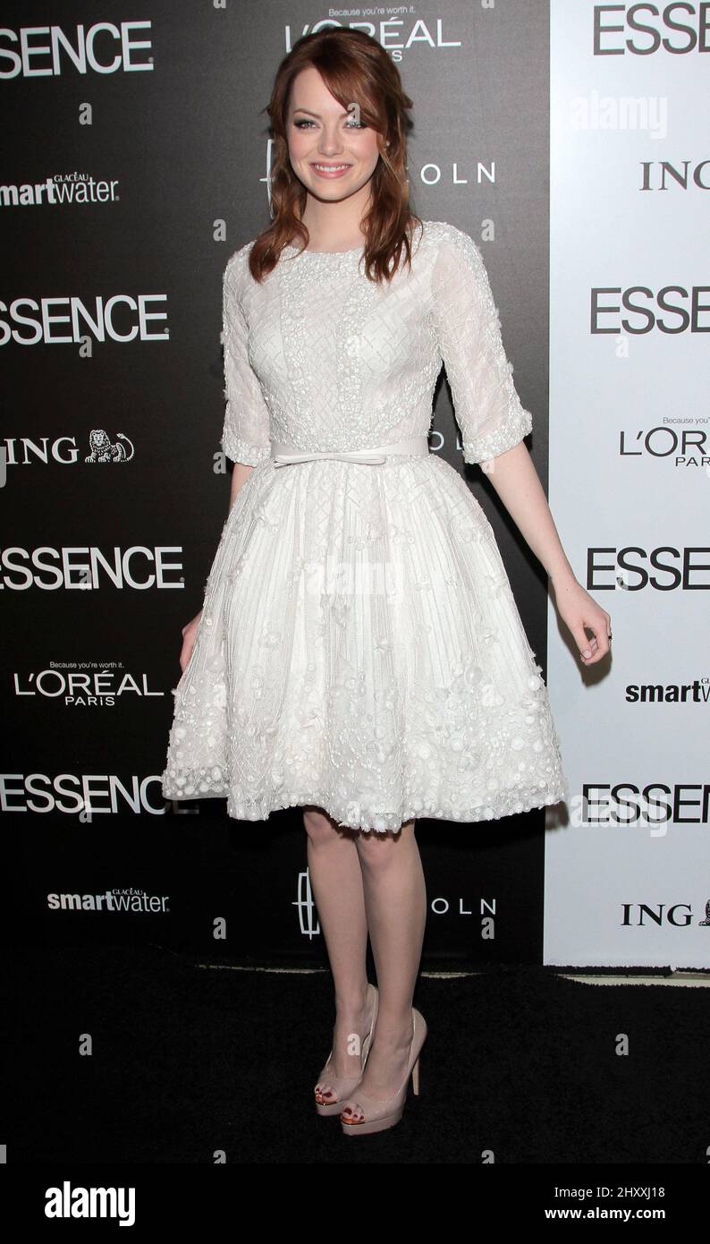 Emma Stone during the 5th Annual ESSENCE Black Women In Hollywood ...