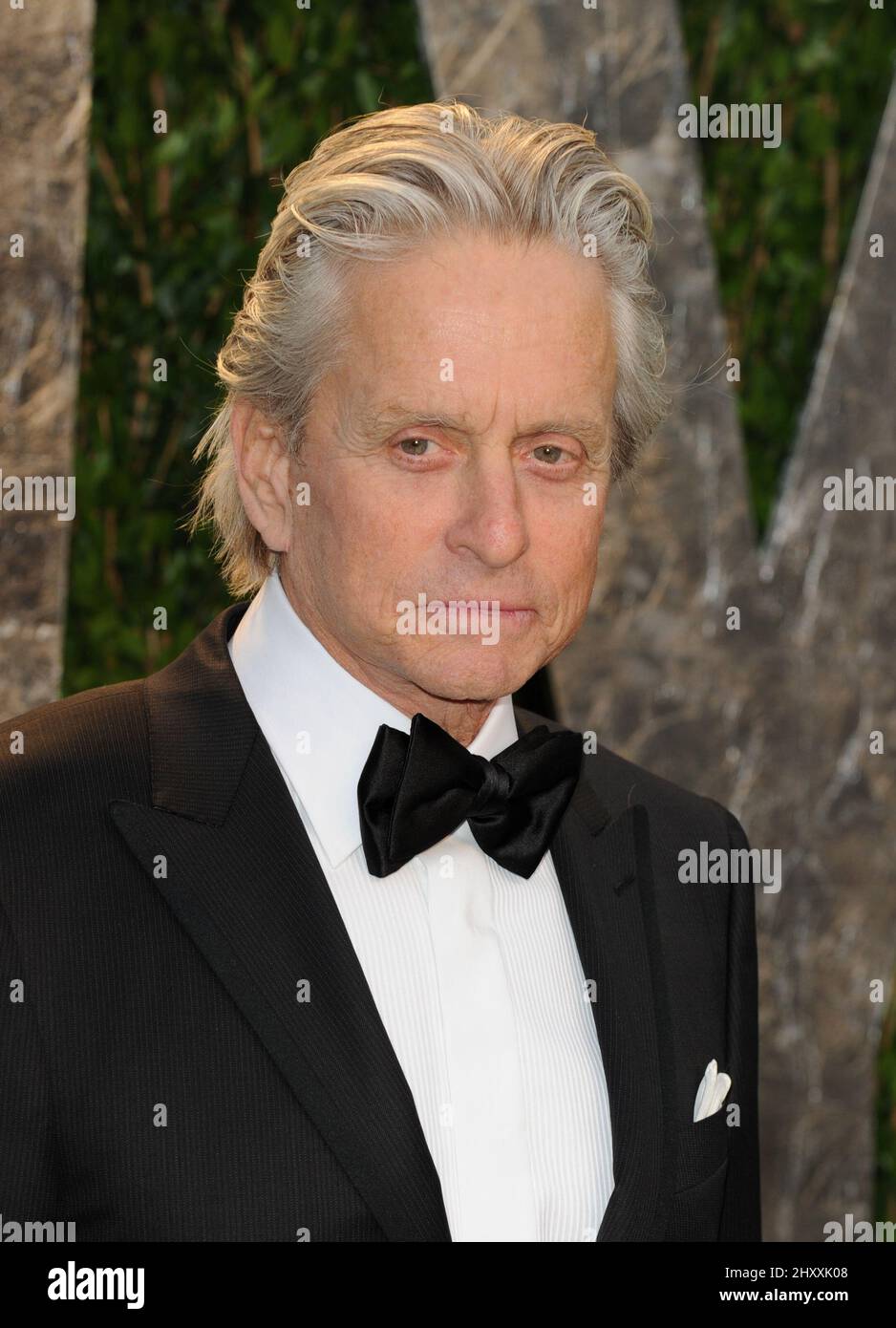 Michael Douglas at the Vanity Fair Oscar party in West Hollywood California Stock Photo