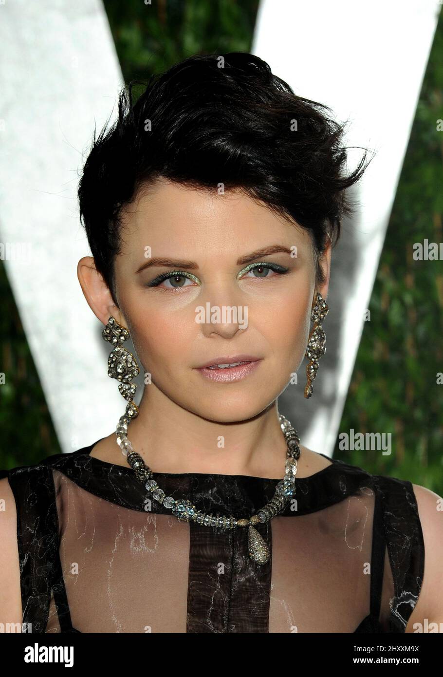 Ginnifer Goodwin arriving at the 2012 Vanity Fair Oscar Party held at