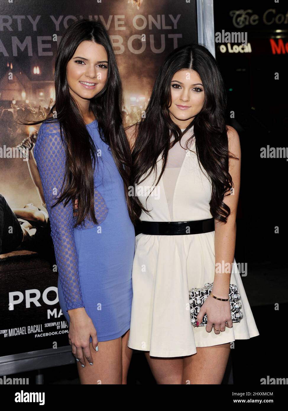 Kendall Jenner and Kylie Jenner attending the 