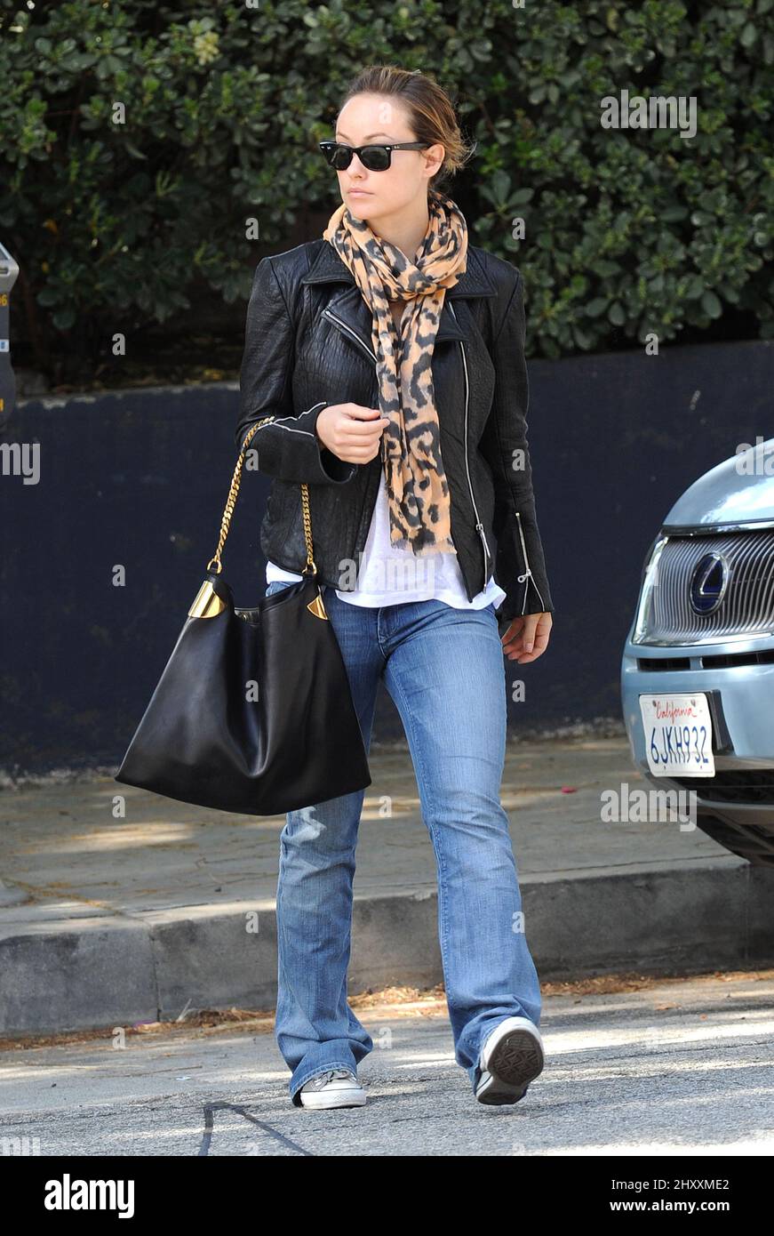 Olivia Wilde is seen out and about in California Stock Photo Alamy