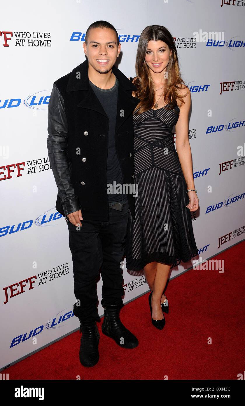 Evan Ross during the 