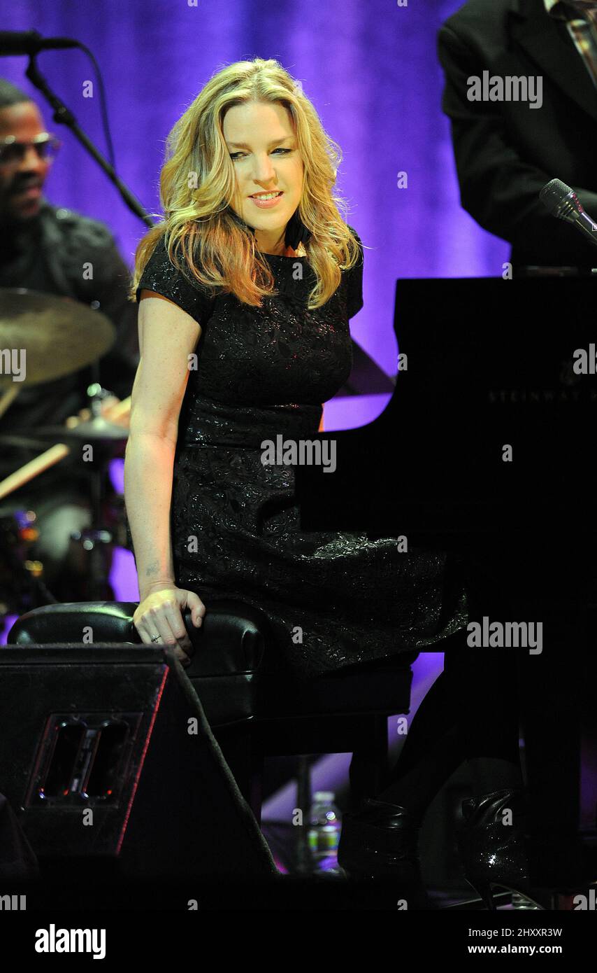 Diana Krall performs at the Durham Performing Arts Centre in Durham, Nc