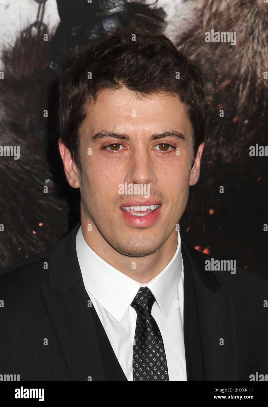 Toby Kebbell attending the "Wrath of the Titans" World Premiere held at