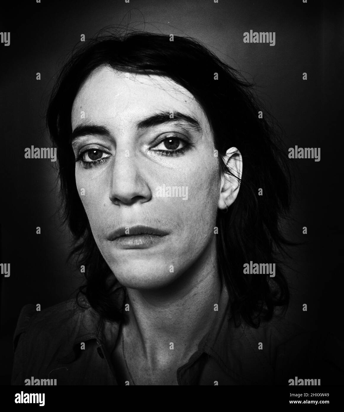 Patti Smith photoshoot, studio Berenstraat, Amsterdam Stock Photo Alamy
