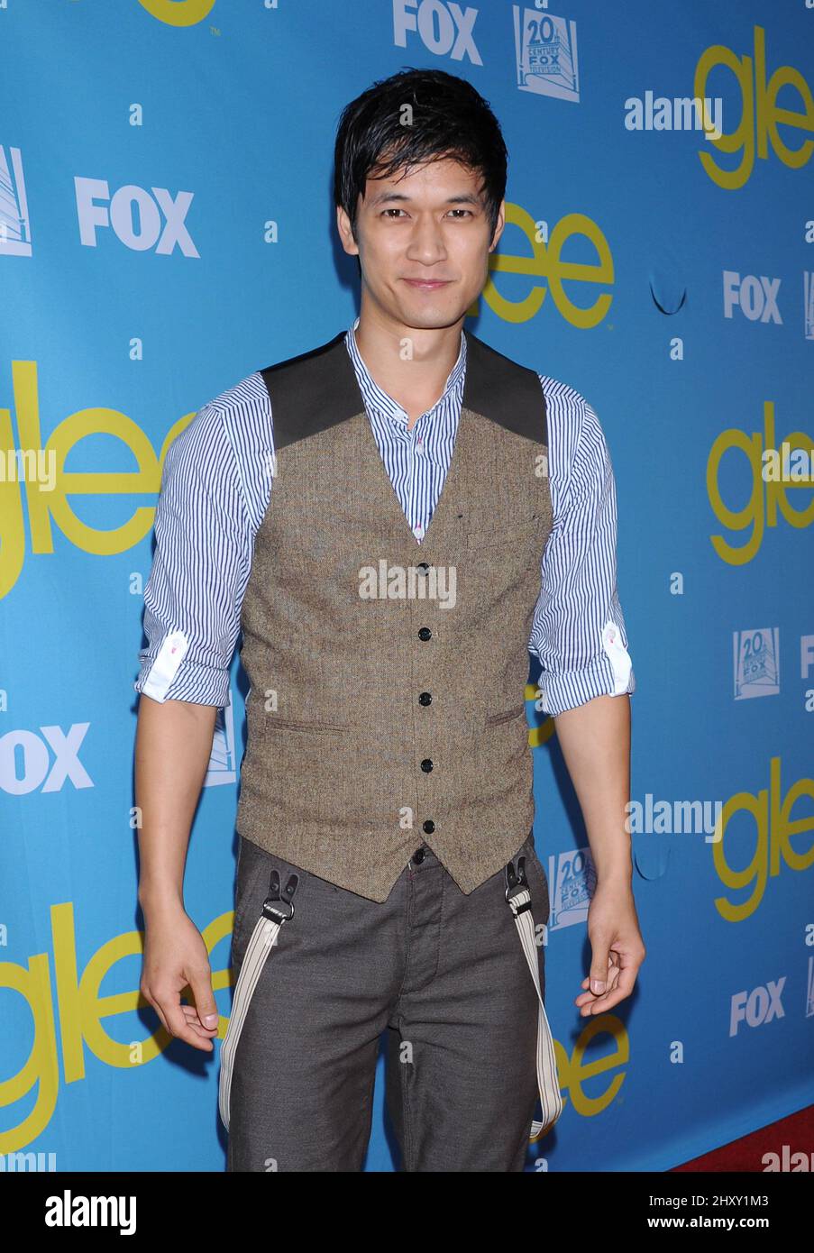 Harry Shum Jr. during the 'Glee' Television Academy screening and Q&A held at the Leonard H. Goldenson Theatre, California Stock Photo