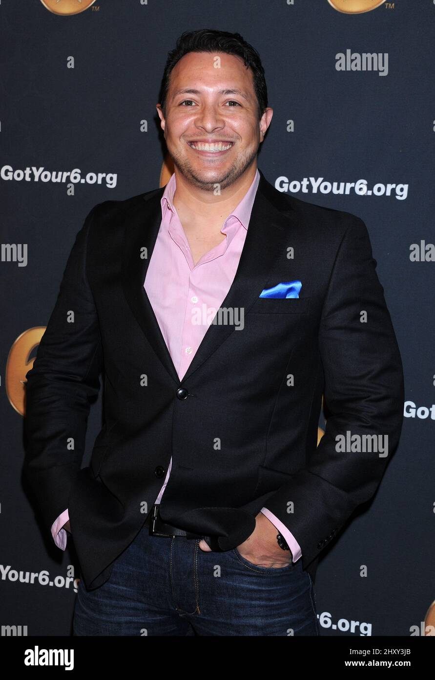 Hector Luis Bustamante attends the "Got Your 6" new military veteran's intiative unveiled at a press conference held at the SAG-AFTRA offices, Los Angeles. Stock Photo