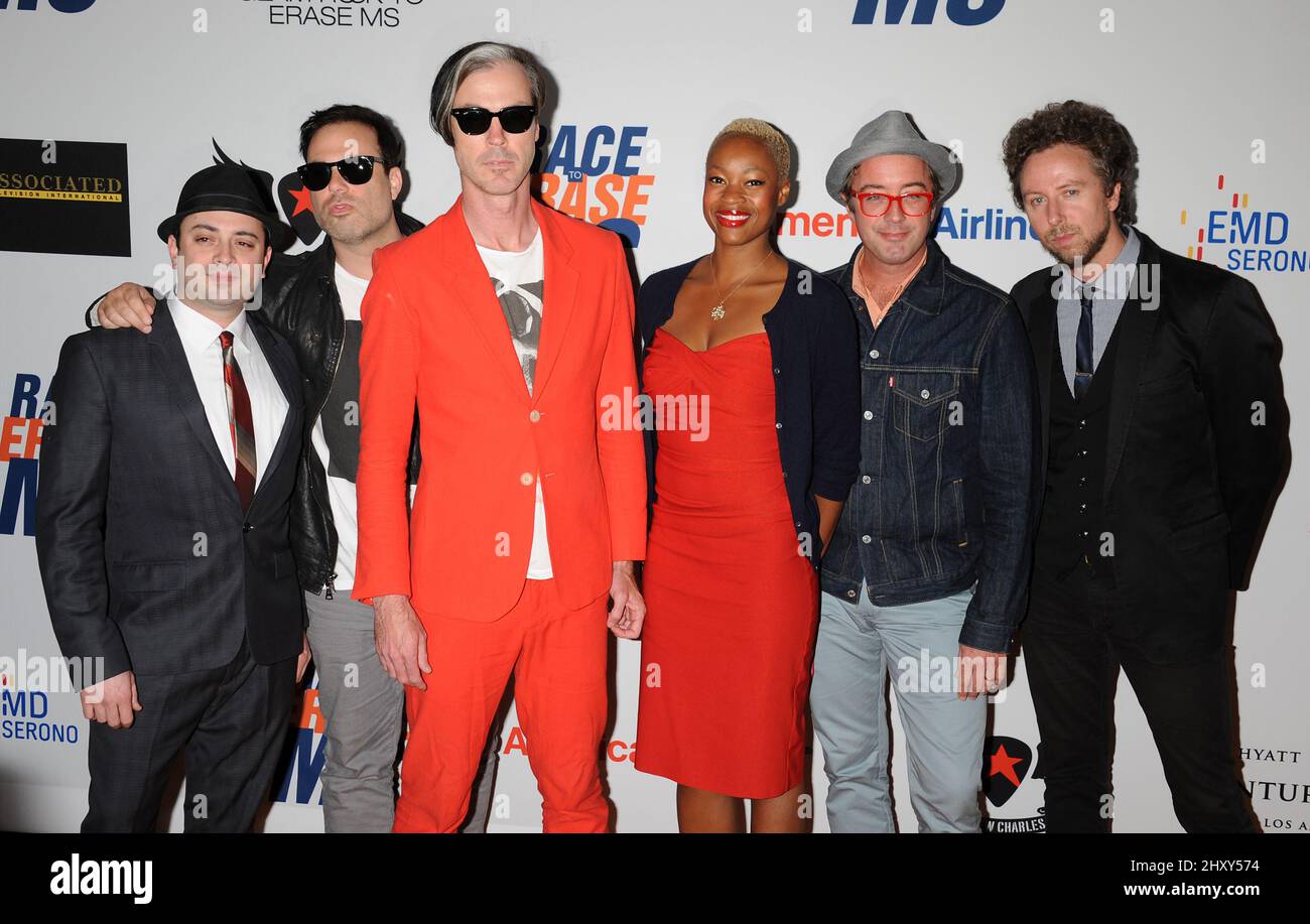 Fitz and the Tantrums at the 19th Annual Race To Erase MS fundraiser ...