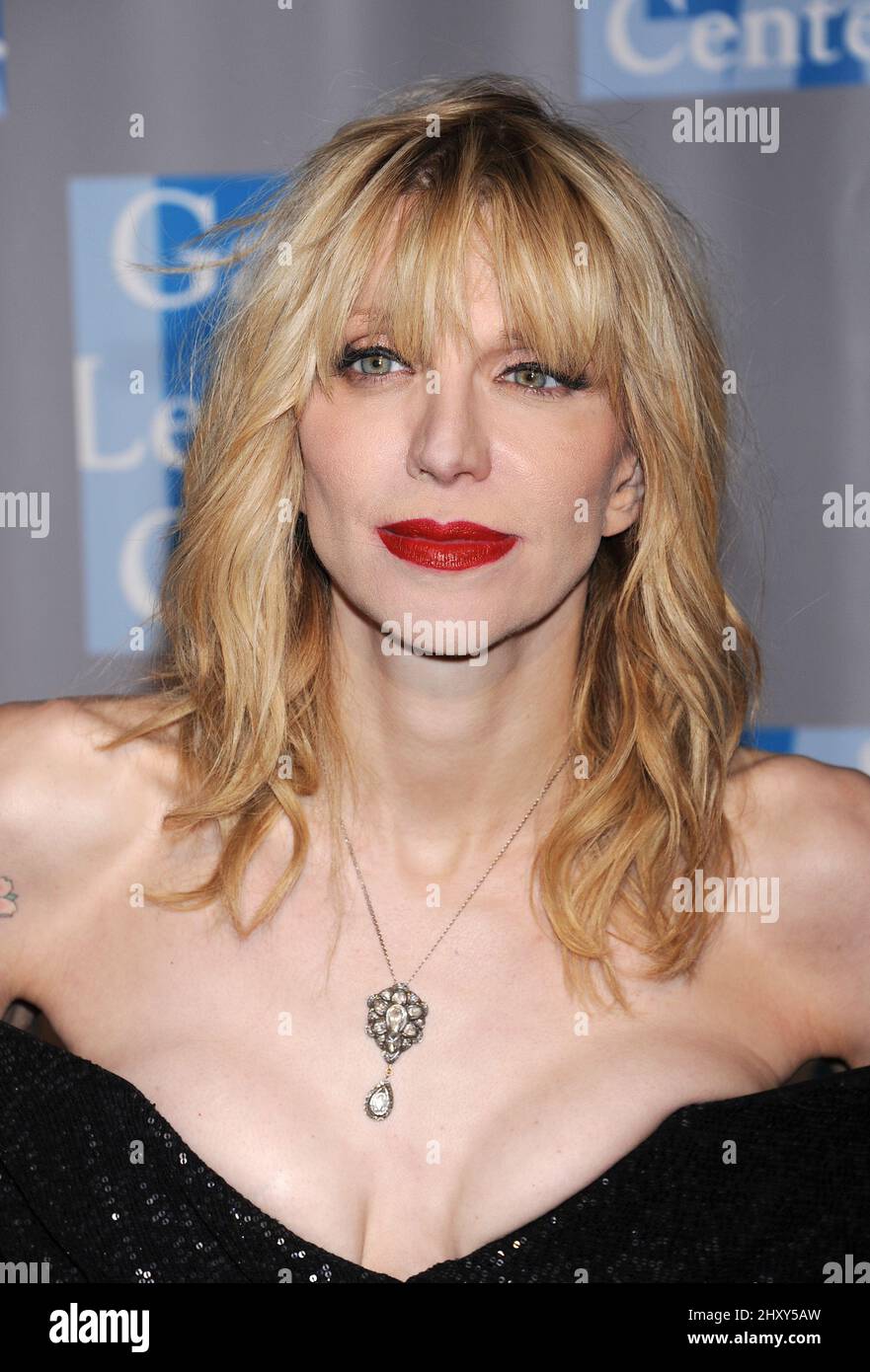 Courtney Love attends "An Evening With Women" at the Beverly Hilton Hotel, Beverly Hills. Stock Photo