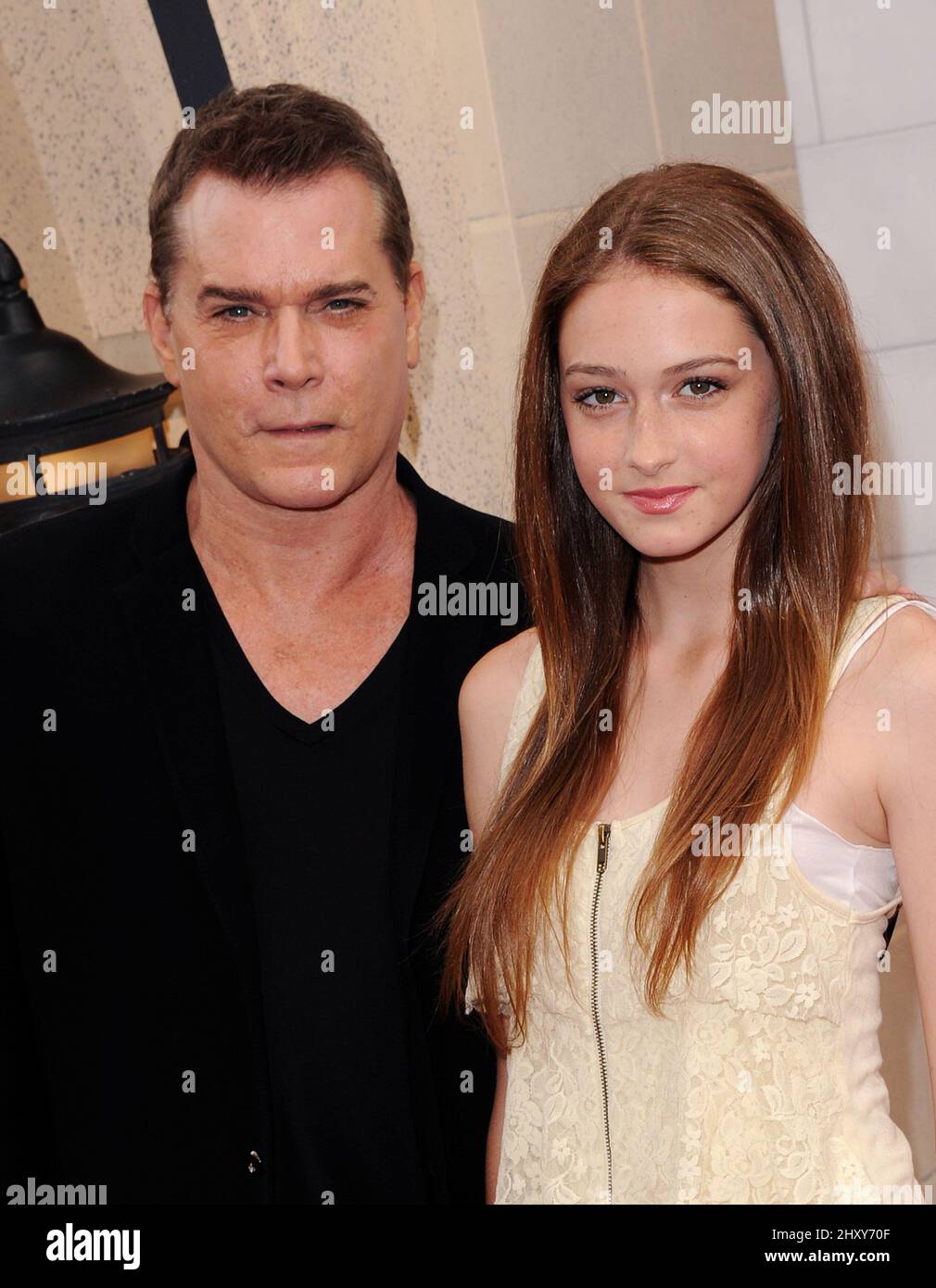 Ray Liotta and his daughter Karsen Liotta at the Spike TV's Guys Choice