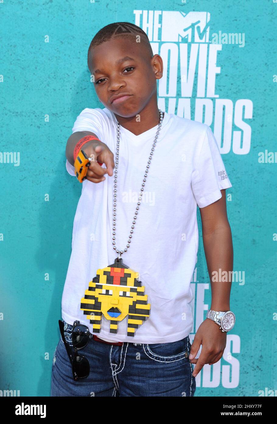 Lil Niqo during the 2012 MTV Movie Awards held at the Gibson